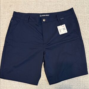 PUMA Men's Athletic Navy Shorts